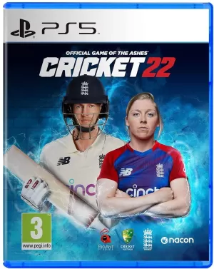 Image of Cricket 22 The Official Game of the Ashes PS5 Game