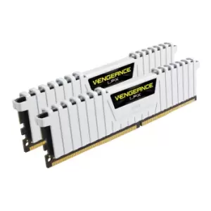 Image of Corsair Vengeance LPX DDR4 3000MHz C16 16GB (2x8) Mermory Kit - White