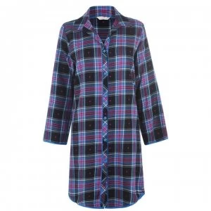 Image of Cyberjammies Aqua Check Pyjama Shirt - Multi
