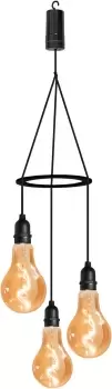 Image of Battery Powered Pendulum 3 x Hanging Lights with Timer