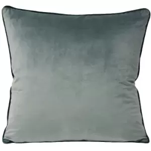 Image of Riva Home Meridian Cushion Cover (55 x 55cm) (Mineral/Teal)