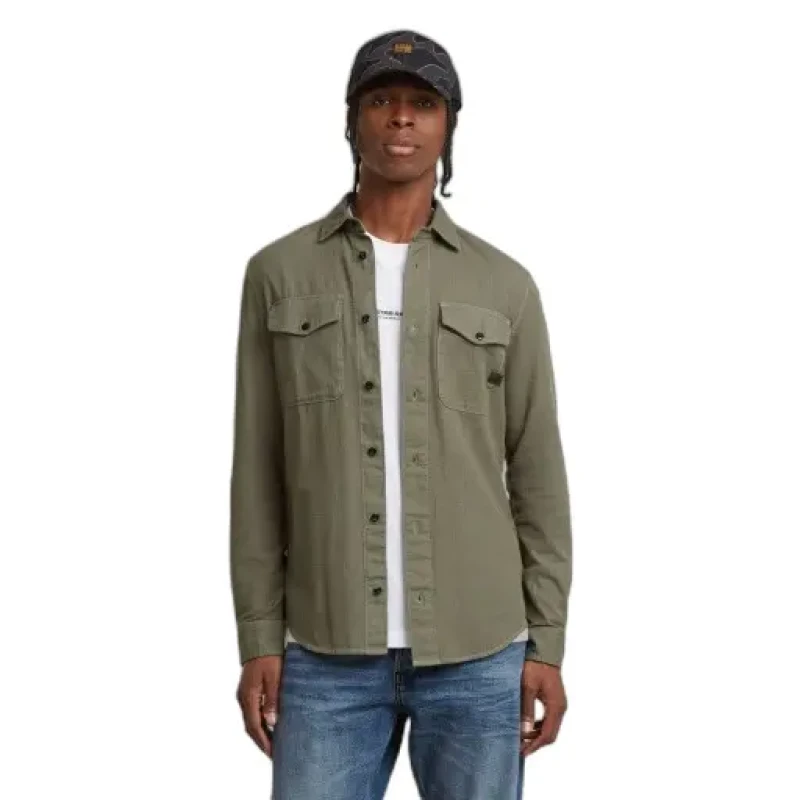 Image of G-Star Shirt G-Star Marine Vert Male S