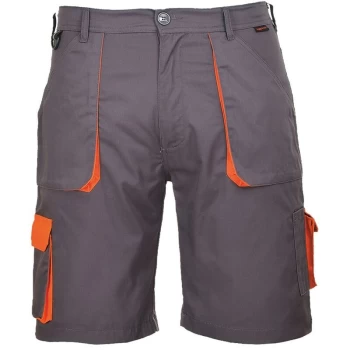 Image of Portwest - TX14GRRL - sz L Texo Contrast Shorts - Grey
