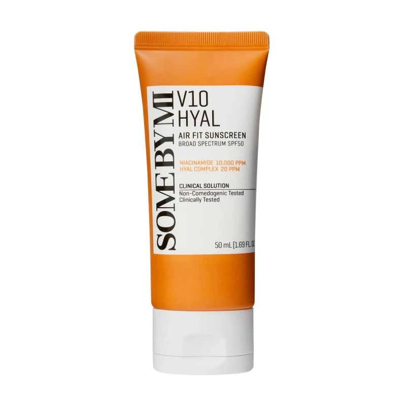 Image of Some By Mi V10 Hyal Air Fit Sunscreen light protective face cream SPF 50+ 50ml