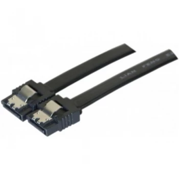 Image of 75cm 6gbps Slim Sata Cable With Latch
