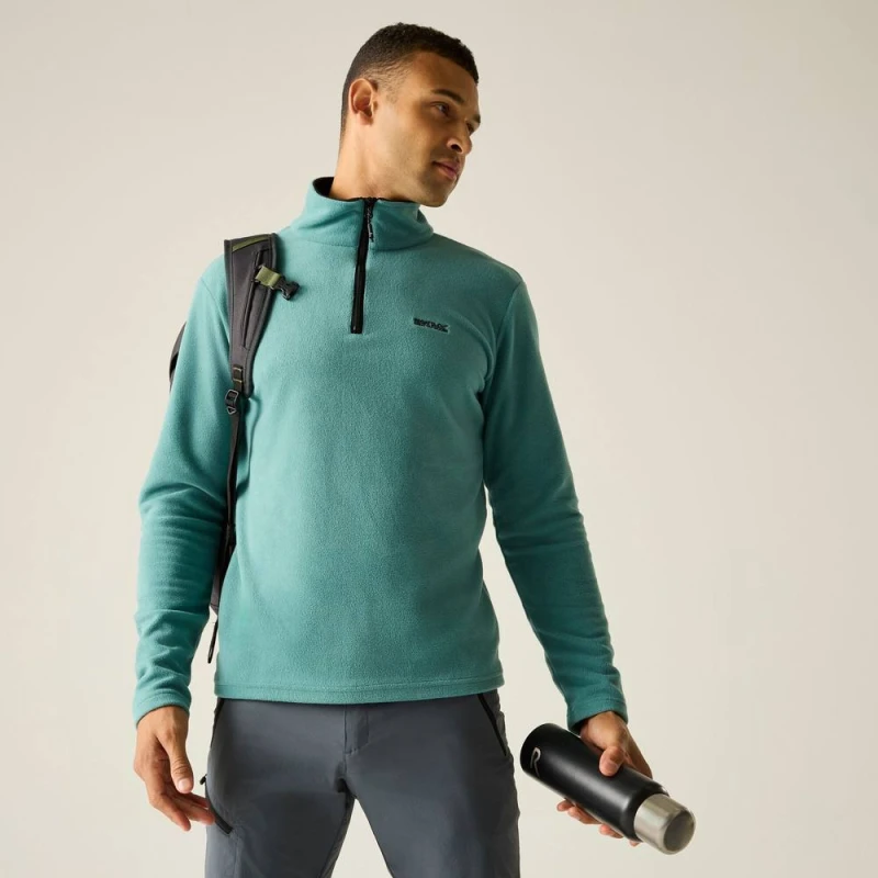 Image of Regatta Thompson Fleece Zip Sweatshirt Arctic S