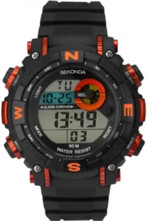 Image of Mens Sekonda Alarm Chronograph Watch 1527
