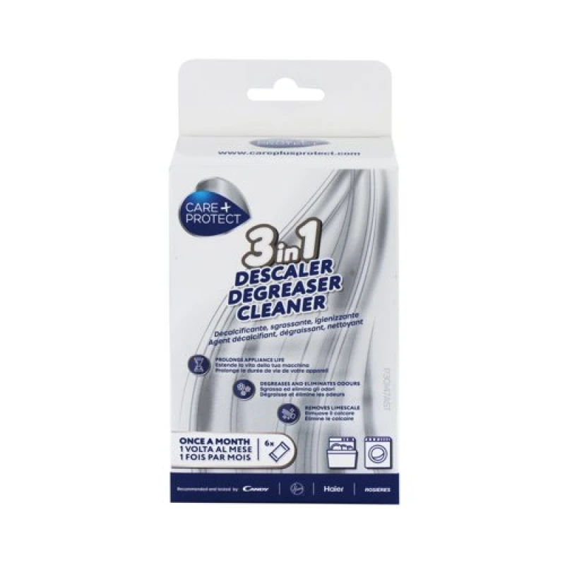 Image of Care + Protect 3-In-1 Descaler Degreaser Cleaner (6 Pack) 35602763