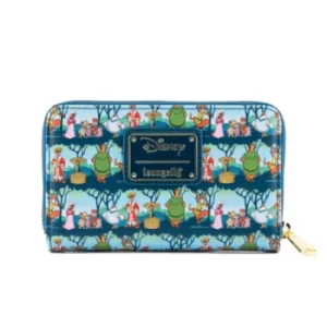 Image of Loungefly Disney Robin Hood Sherwood Aop Zip Around Wallet