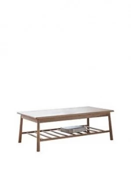 Image of Hudson Living Wycombe Solid Oak Coffee Table - Oak