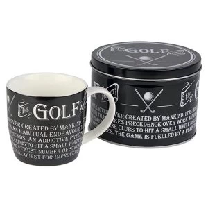 Image of Ultimate Gift for Man Mug in a Tin Golf