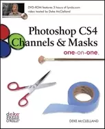 Image of photoshop cs4 channels and masks one on one
