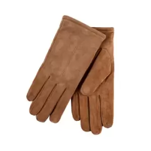 Image of totes Isotoner Ladies Suede Gloves Tan