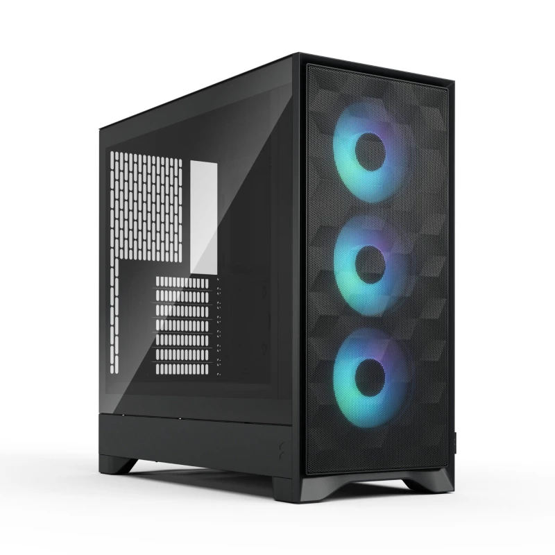 Image of Fractal Design Pop 2 Air RGB Tempered Glass Mid Tower PC Case - Black FD-C-POA2A-03