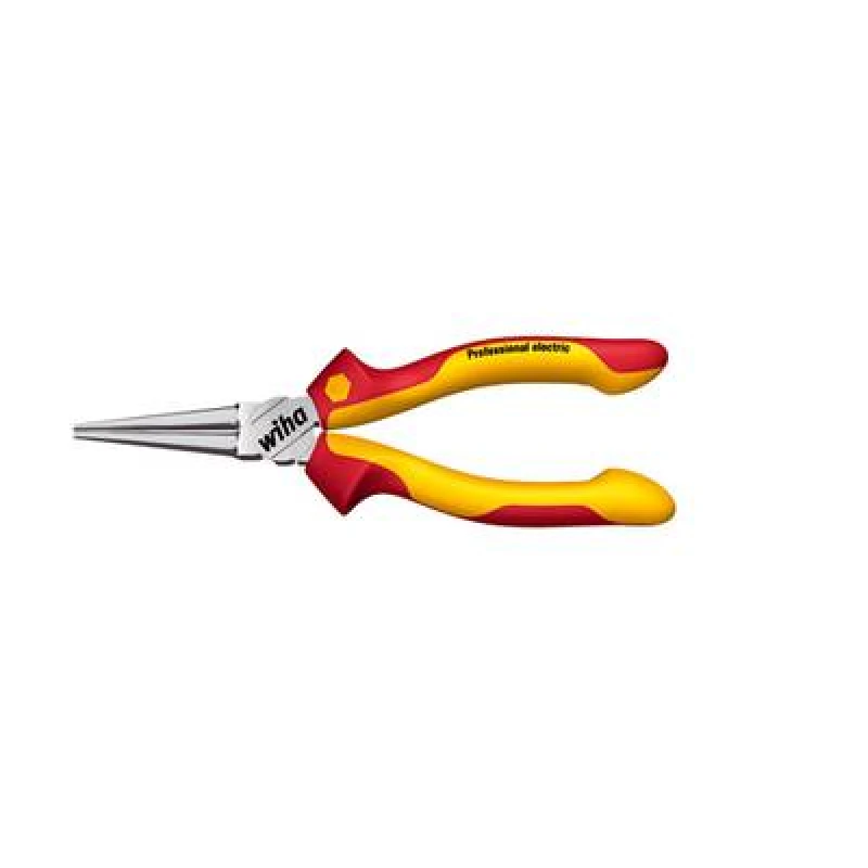 Image of Wiha Wiha 26735 VDE Round nose pliers Straight Tool steel 160 mm 26735