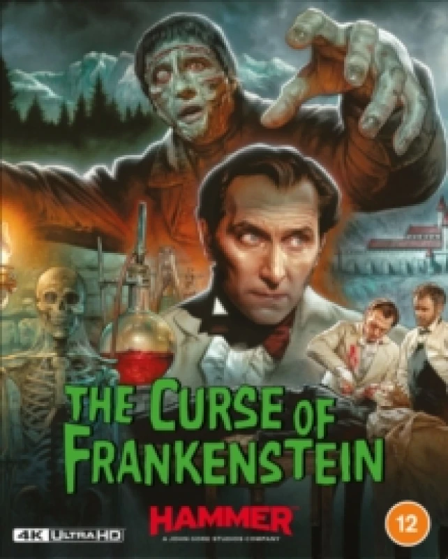 Image of The Curse of Frankenstein Bluray 5061058620720