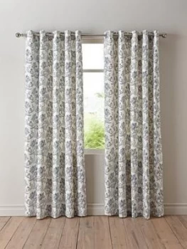 Image of Chloe Lined Eyelet Curtains
