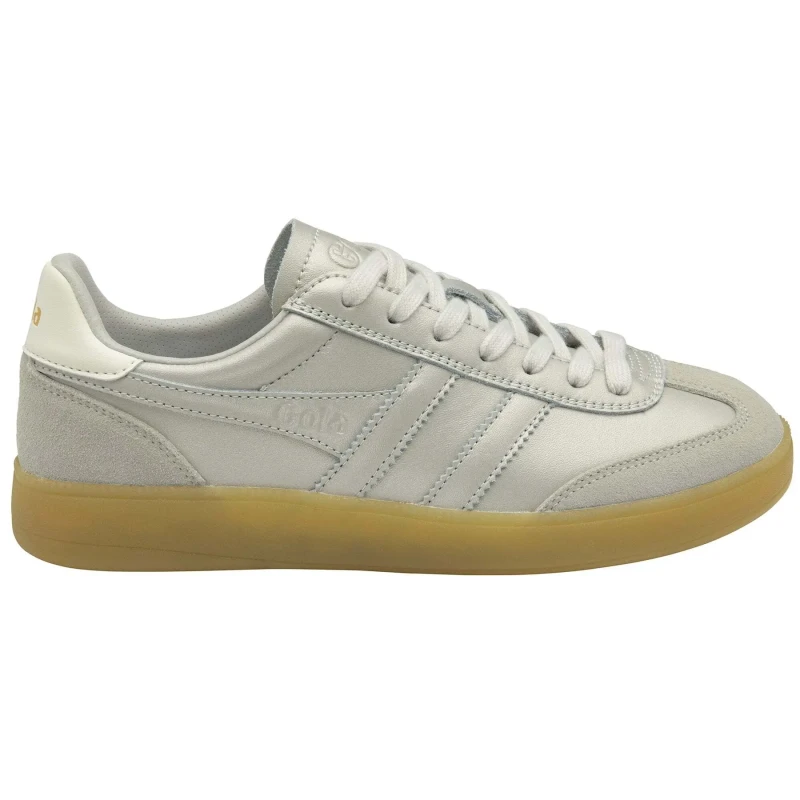 Image of Gola Womens Trainers Gola Viper Metallic Trainer Gris Female 38