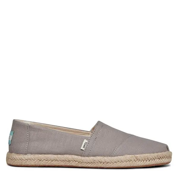 Image of Toms Alpargata Rope Espadrille Canvas Pumps 3 (35.5) Blue 24804318230
