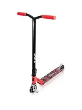 Image of Zinc Icon 2.0 Stunt Scooter - Red / Black