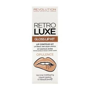 Image of Makeup Revolution Retro Luxe Kits Gloss Opulence Brown