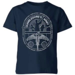 Image of Harry Potter Dumblerdore's Army Kids T-Shirt - Navy - 7-8 Years - Navy