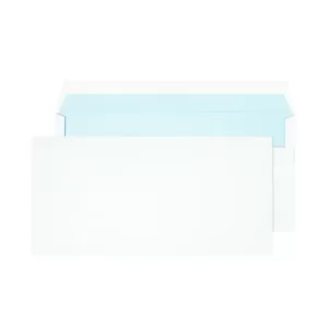 Image of PurelyEveryday Dl 90gsm Self Seal White Envelopes (Pack of 50) 13882/50PR