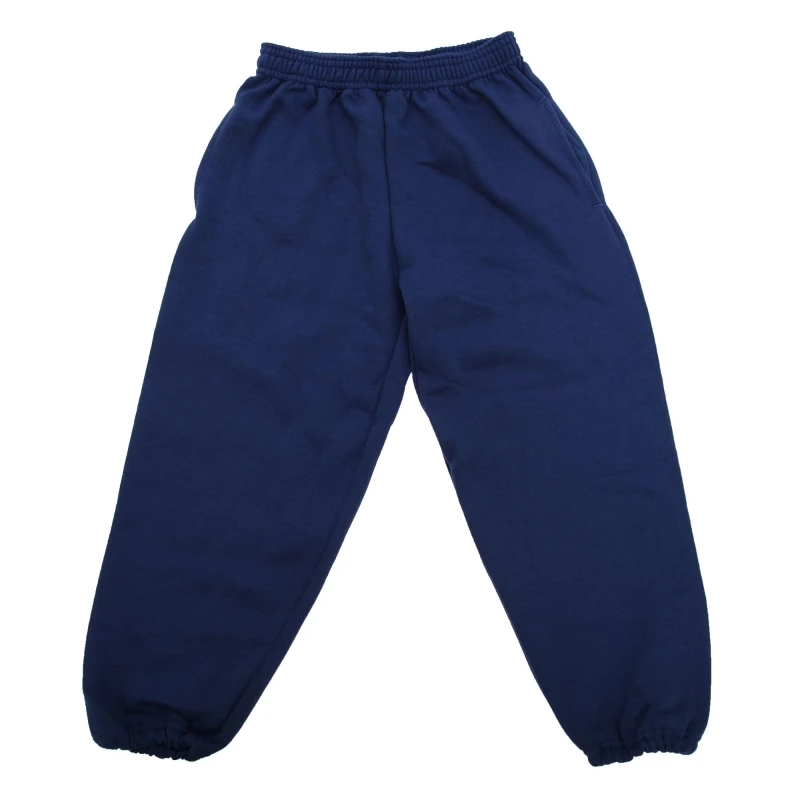Image of Jerzees Schoolwear Jerzees Schoolgear Jog Pant Jogging Bottoms in Navy Size: Small Navy Unisex S