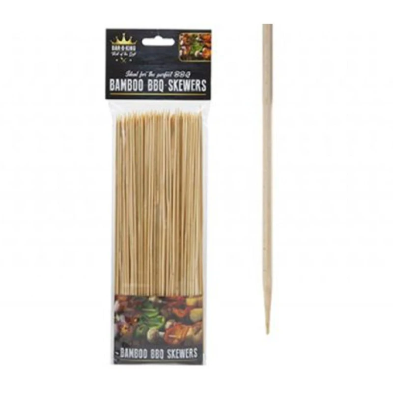 Image of PMS Bar-B-King Bamboo Made Bbq Grilling Skewers 10 Inch, Approx 150 Toothpicks