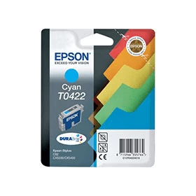 Image of Epson Files T0422 Cyan Ink Cartridge