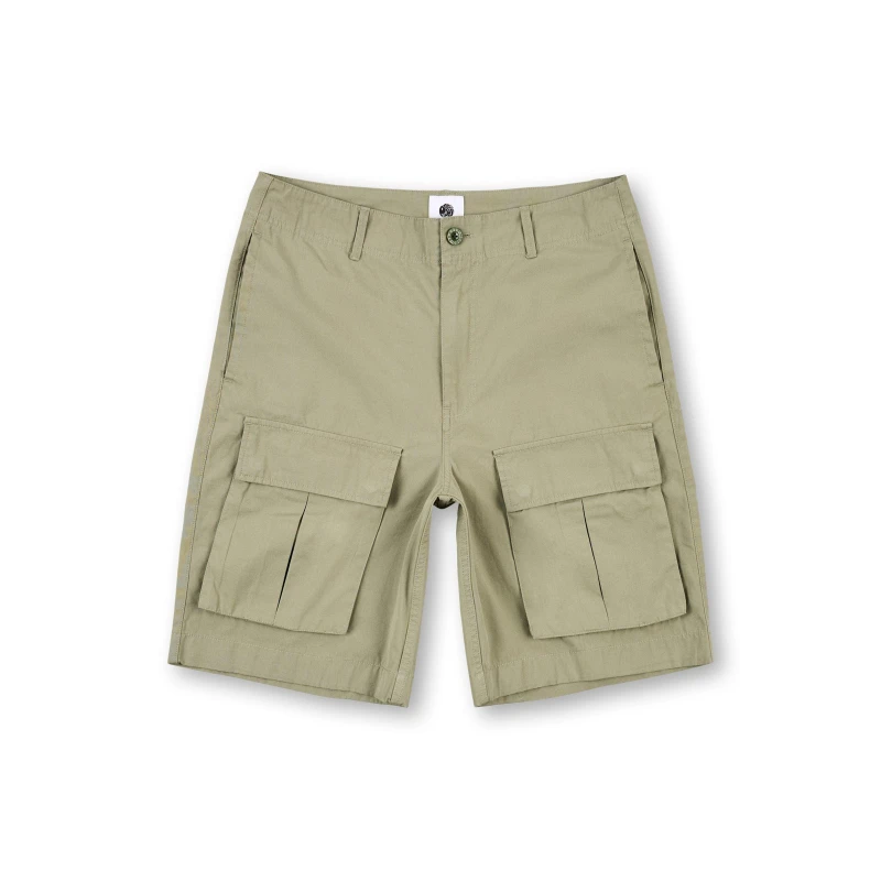 Image of Pretty Green Mens Brentwood Cargo Shorts Green male 30