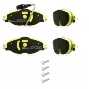 Image of RIDEX PLUS Brake pad set VW,AUDI,SKODA 402B0587P 8V0698151,8V0698151B,8V0698151 8V0698151B