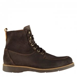 Image of Firetrap Kobes Mens Leather Boots - Brown