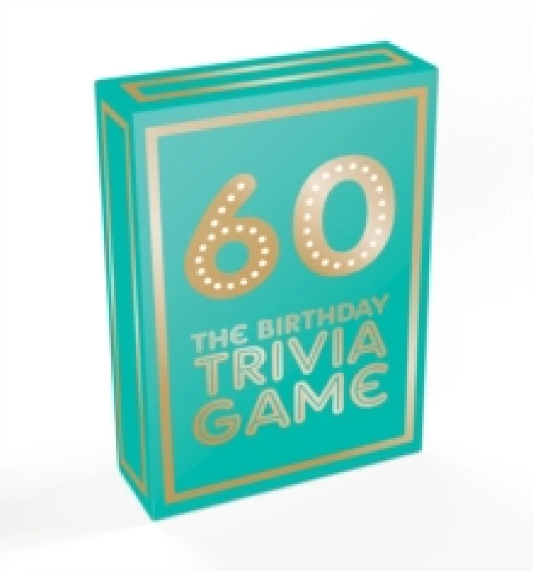 Image of 60 : The Birthday Trivia Game Cards