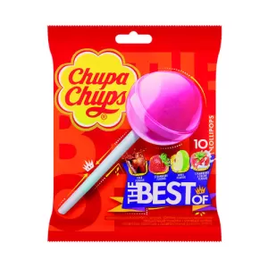 Image of Chupa Chups The Best Of Lollipops Pack of 10 8401976