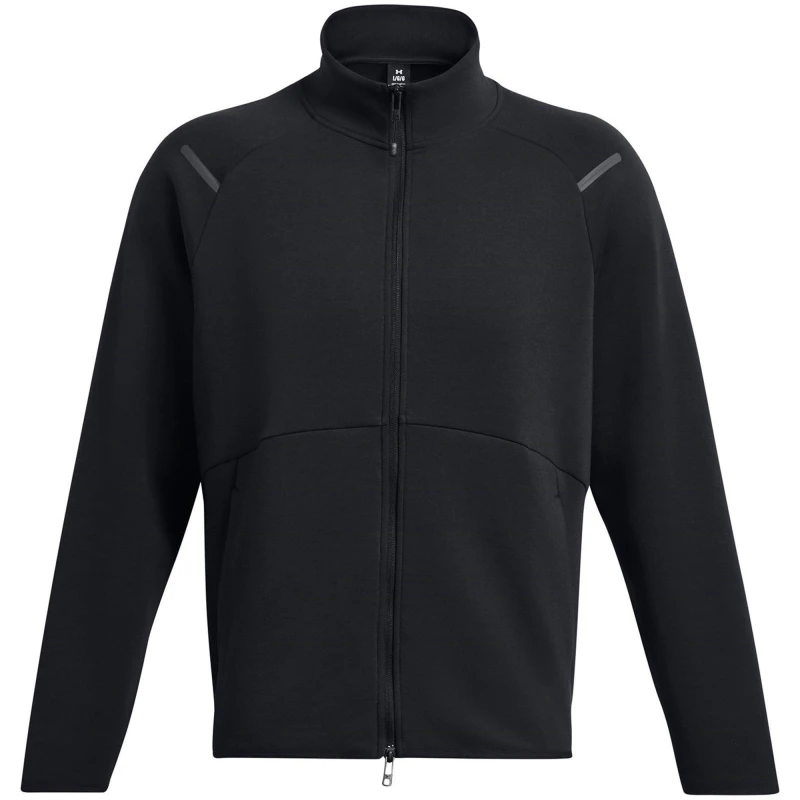 Image of Under Armour Mens Fleece Zip Hoodie Black male S