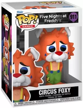 Image of Five Nights At Freddy's Security Breach - Circus Foxy vinyl figurine no. 911 Funko Pop! multicolor