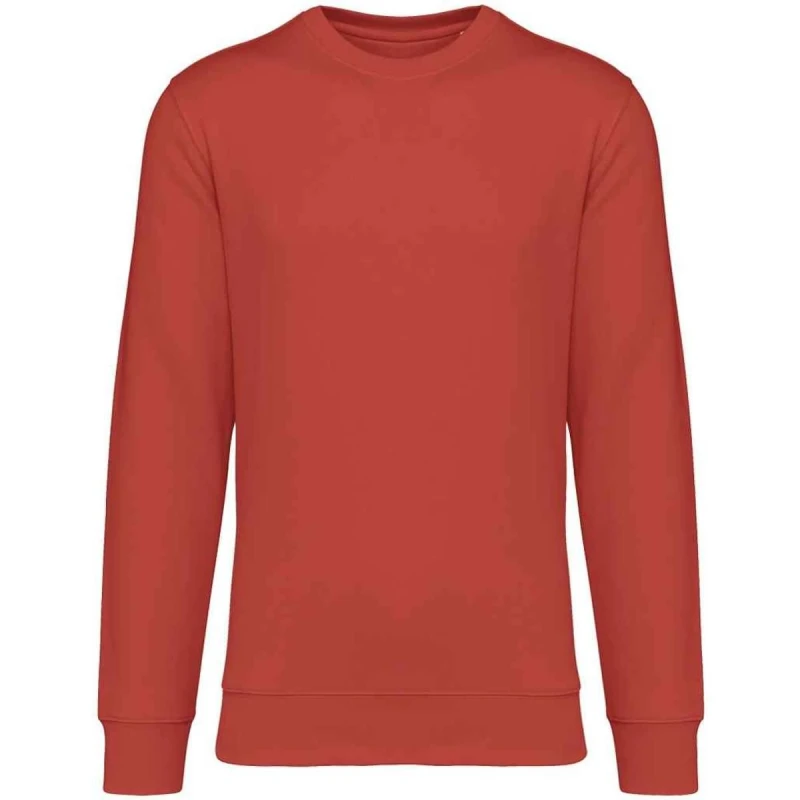 Image of Native Spirit Mens Crew Neck Sweatshirt in Light Red Size: XS Light Red Male XS