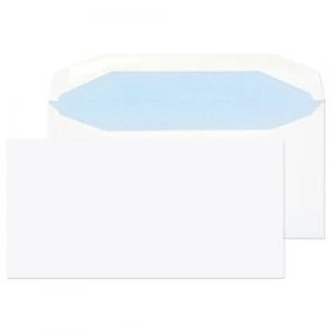 Image of Purely Mailing Bag DL Gummed 110 x 220 mm Plain 90 gsm White Pack of 1000