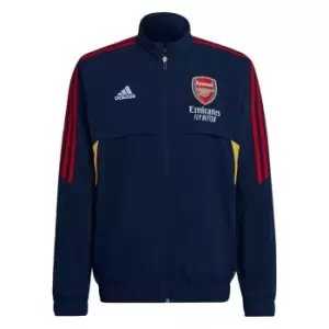 Image of adidas Arsenal Condivo 22 Presentation Track Top Mens - Blue