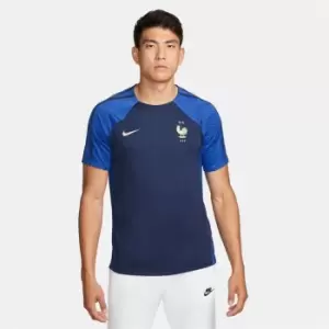 Image of Nike Strike Mens Nike Dri-FIT Short-Sleeve Soccer Top - Blue