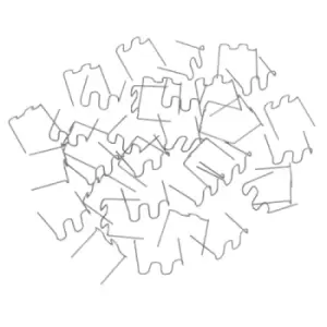 Image of Sealey Wave Staple 0.6mm Pack of 100