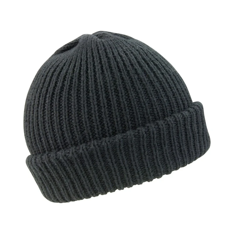 Image of Result Result Men Whistler Beanie in Black One Size Male 5063470679430
