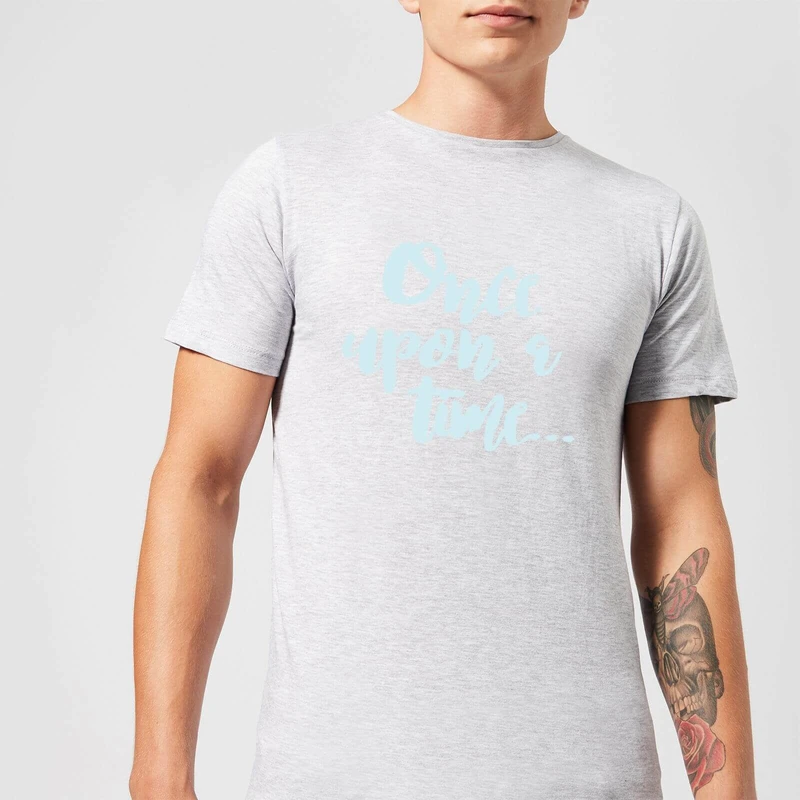 Image of Royal Baby Once Upon A Time Mens T-Shirt in Grey