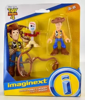 Image of Imaginext Toy Story Woody and Forky Figs