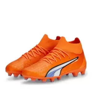 Image of Puma Ultra.2 Firm Ground Football Boots Junior Boys - Orange
