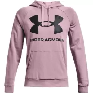 Image of Under Armour Armour Rival Fleece Hoodie - Pink