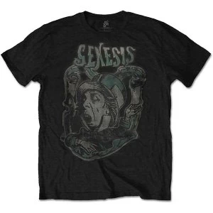 Image of Genesis - Mad Hatter 2 Unisex Medium T-Shirt - Black
