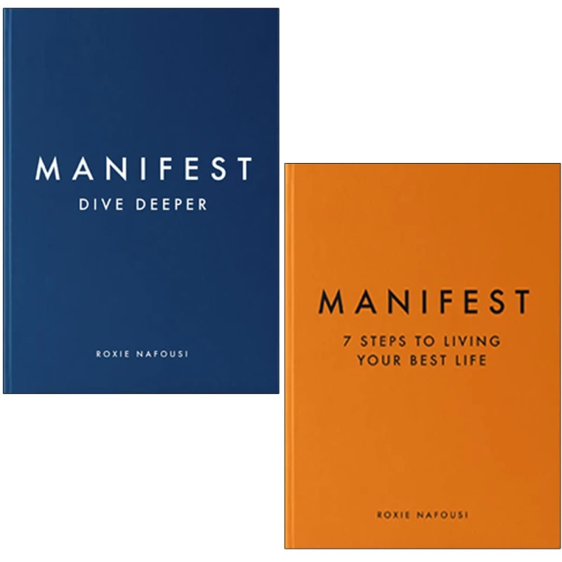 Image of Roxie Nafousi Collection 2 Book Set Manifest Dive Deeper, Manifest 7 Steps To Living Your Best Life Roxie Nafousi Books