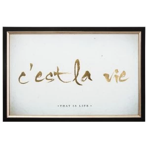 Image of Graham and Brown Cest La Vie Framed Wall Art